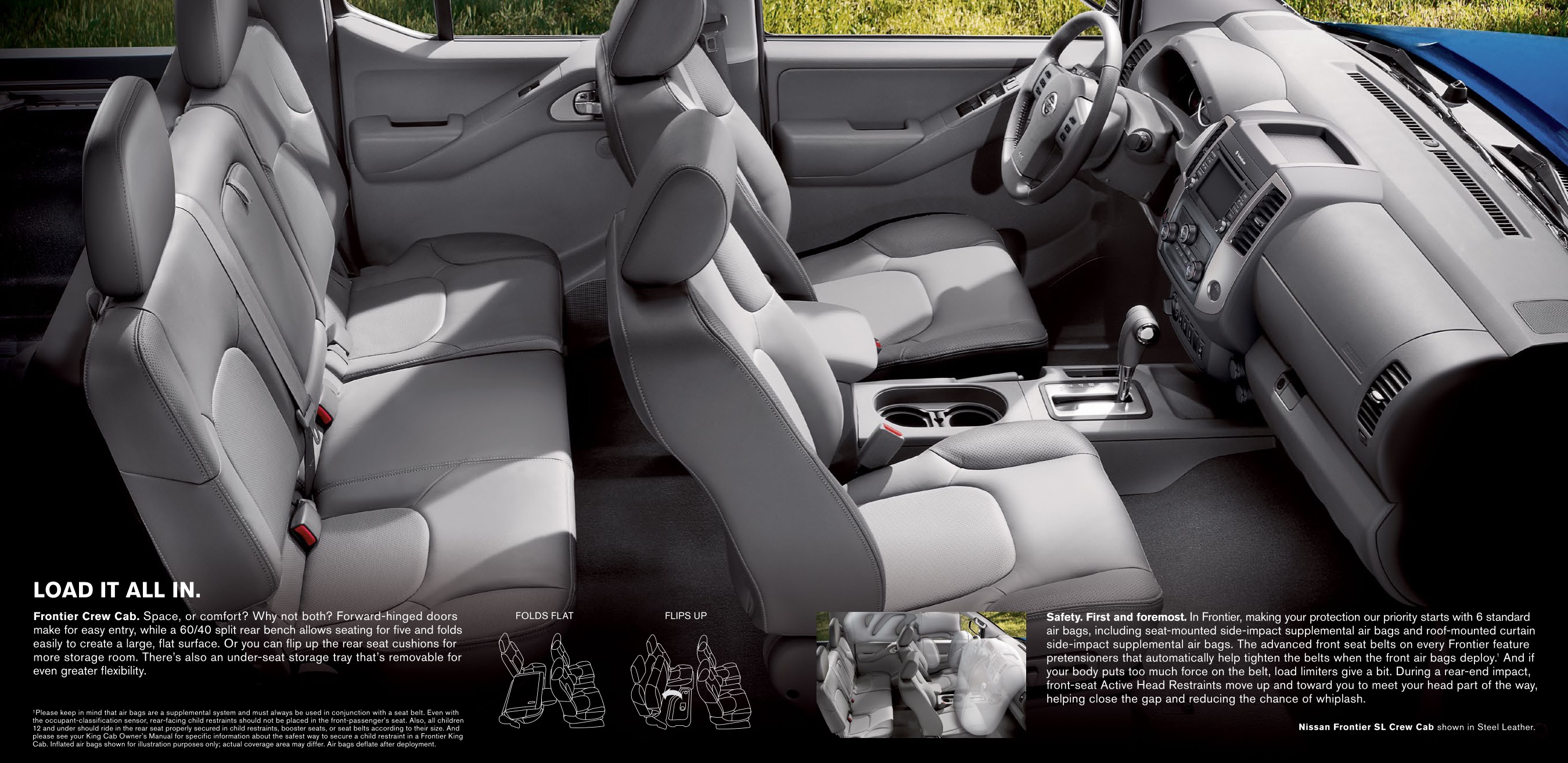 2013 Nissan Frontier Brochure Page 9